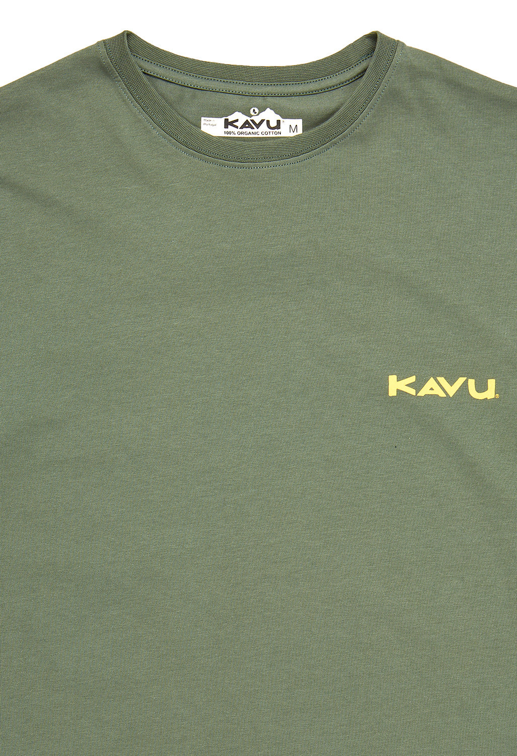 KAVU Men's Slice Tee - Dark Forest