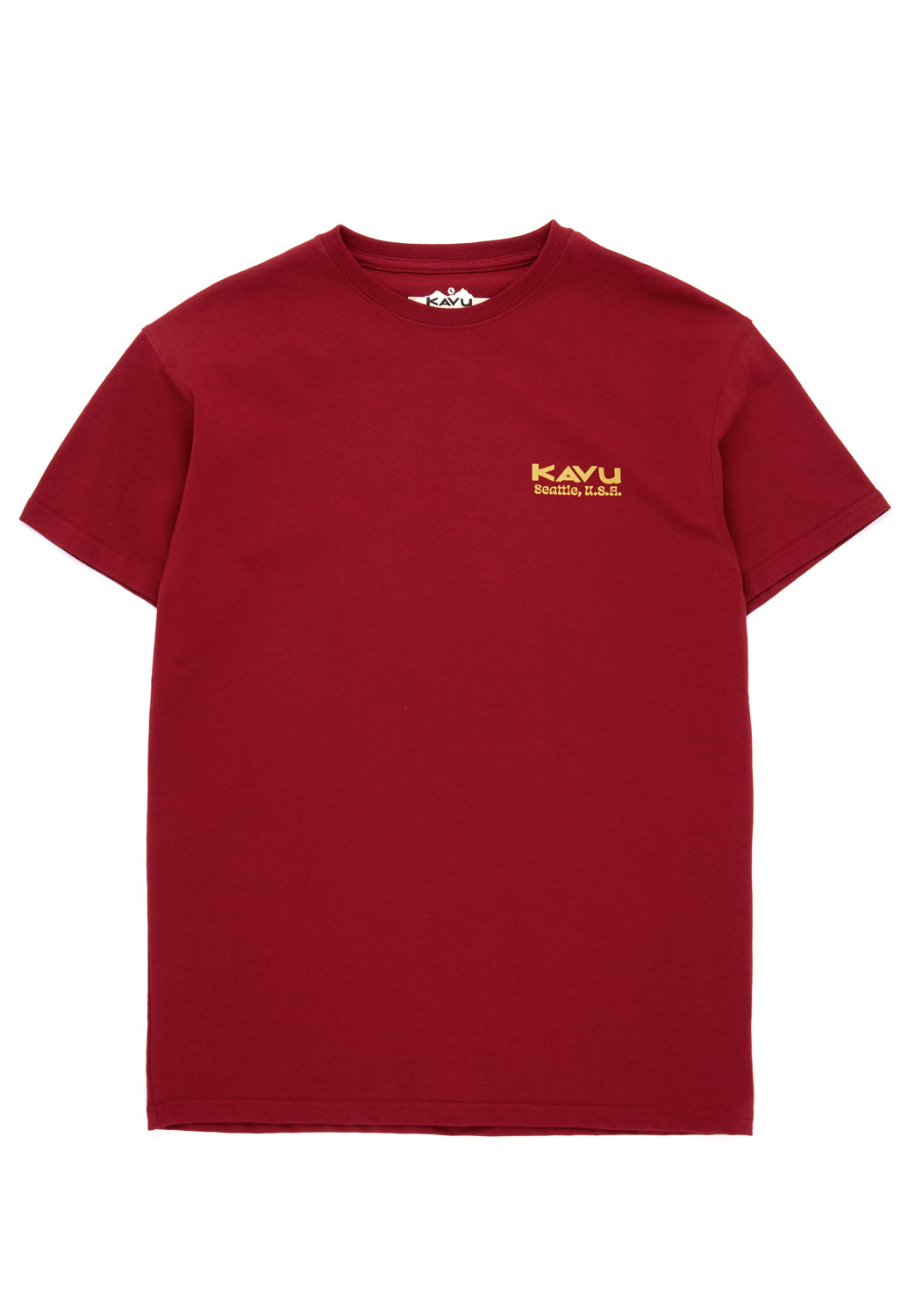 KAVU Men's Botanical Society Tee - Tibetan Red