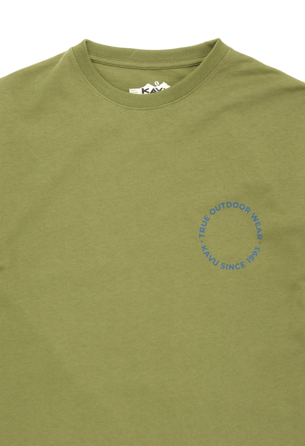 KAVU Men's Breaker Tee - Green Moss