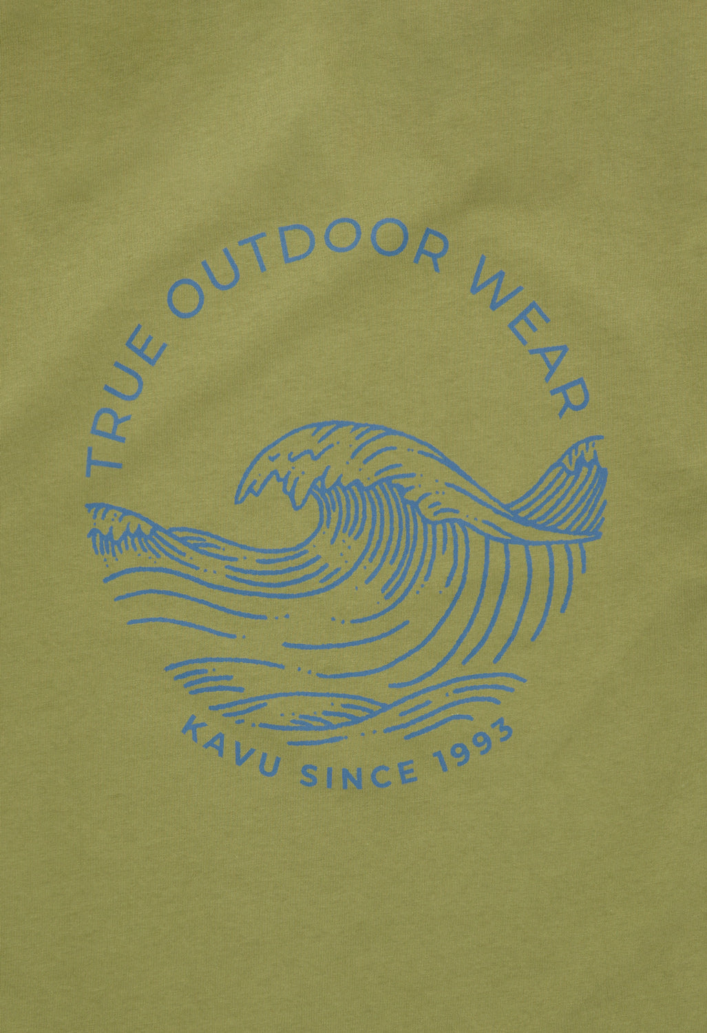 KAVU Men's Breaker Tee - Green Moss