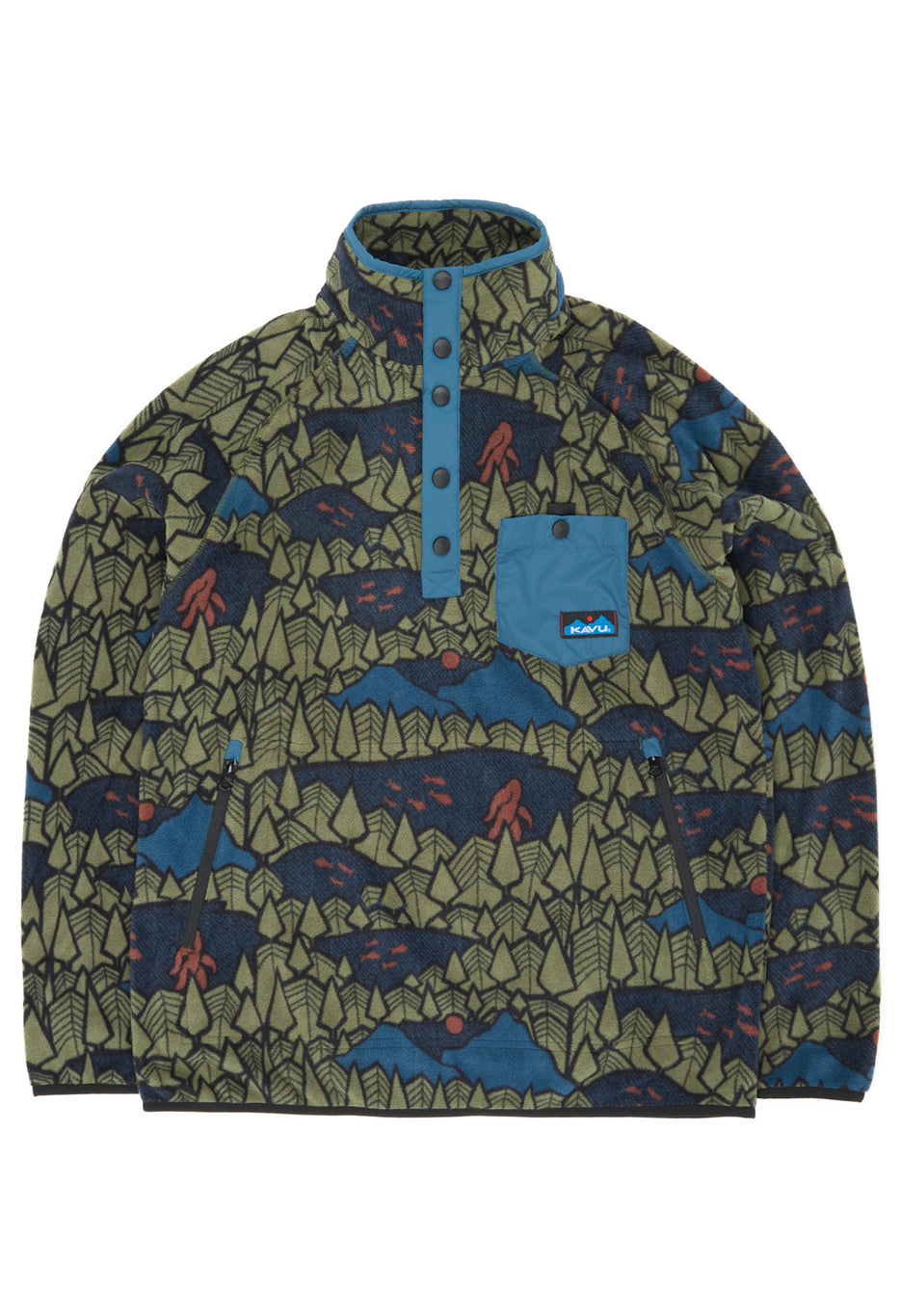 KAVU Men's Teannaway Fleece - Sasquatch Twilight