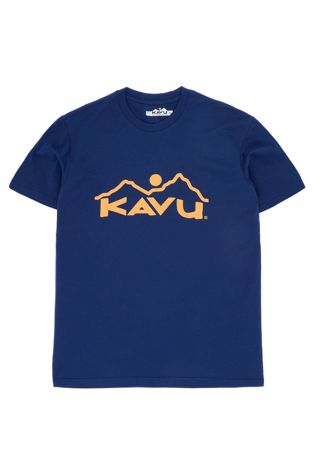 KAVU Men's Vintage Logo Tee - Agean