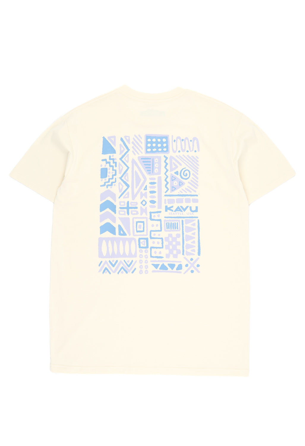 KAVU Men's Chalk Marks Tee - Oatmeal