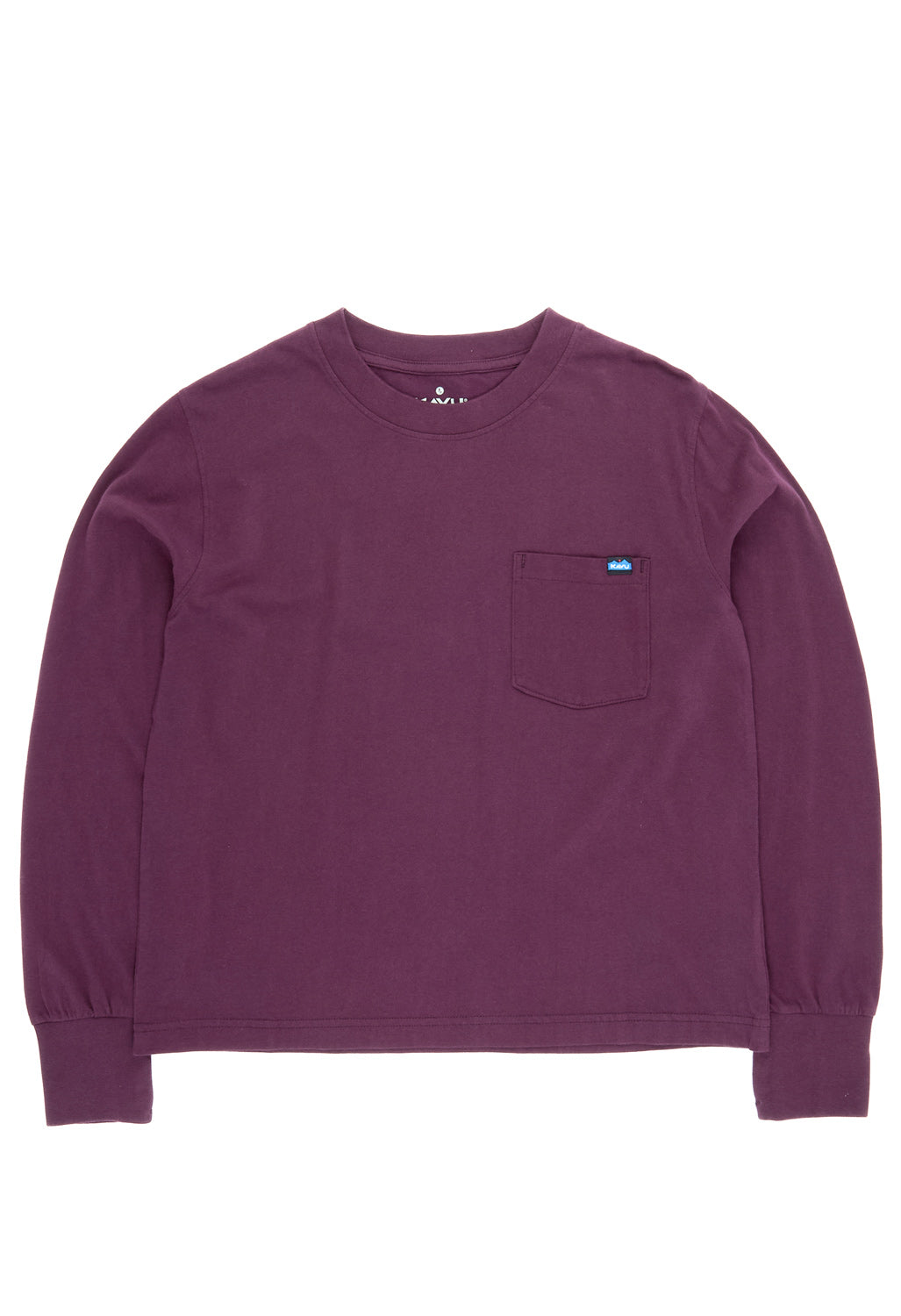 KAVU Women's Westray Long Sleeve Tee - Aubergine