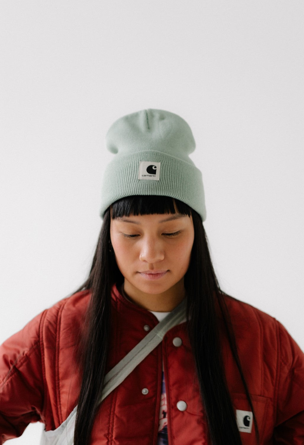 Carhartt WIP Women's Ashley Beanie - Frosted Green