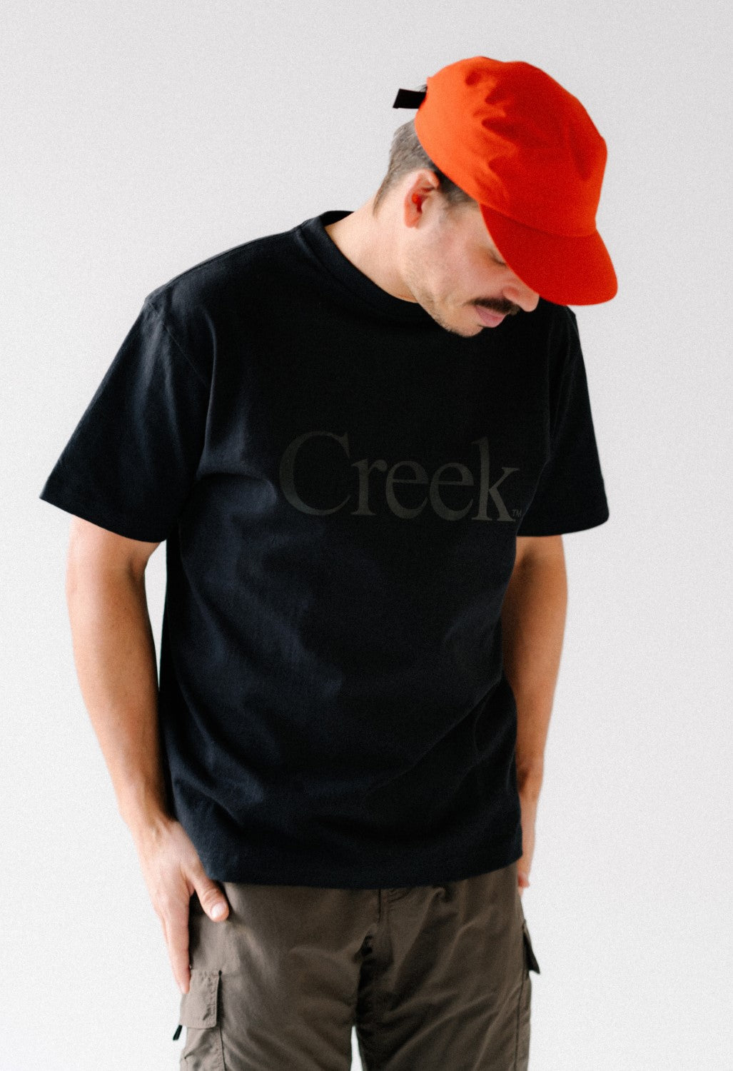 Creek Angler's Device Logo Tee - Black