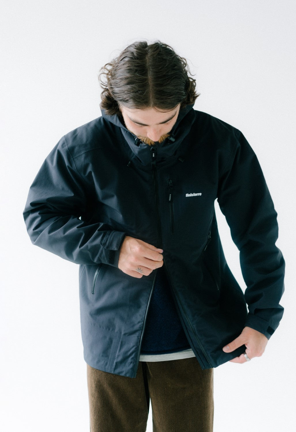 Finisterre Men's Stormbird Jacket - Black