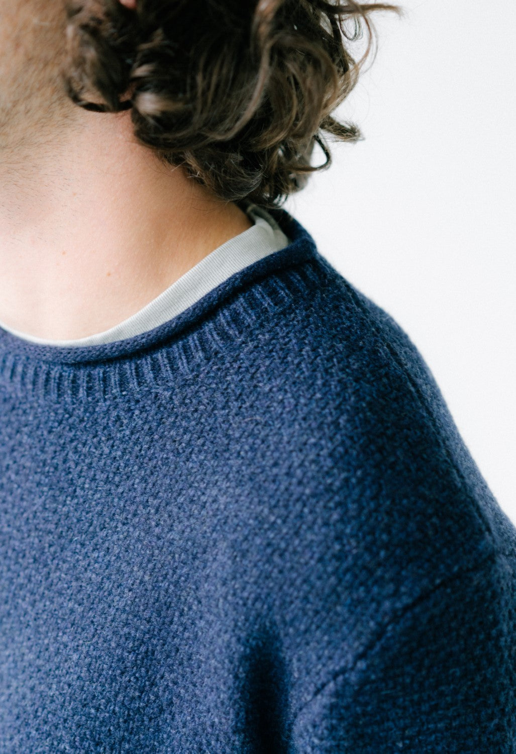 Finisterre Men's Barents Jumper - Indigo