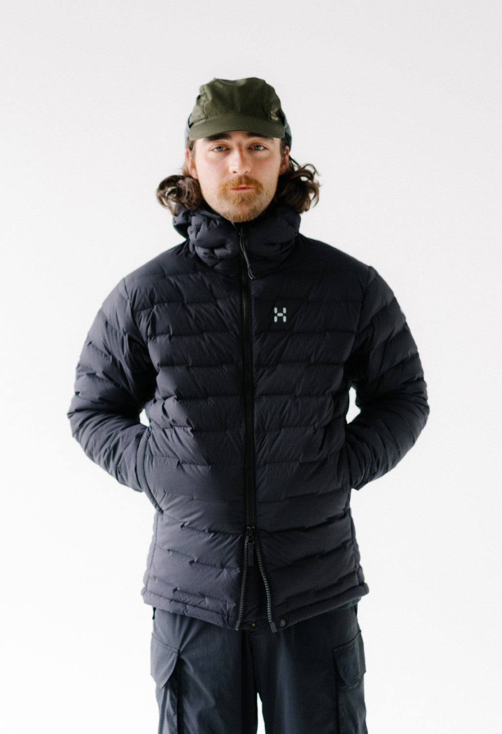 Haglofs Men's Spitz Down Hooded Jacket - True Black