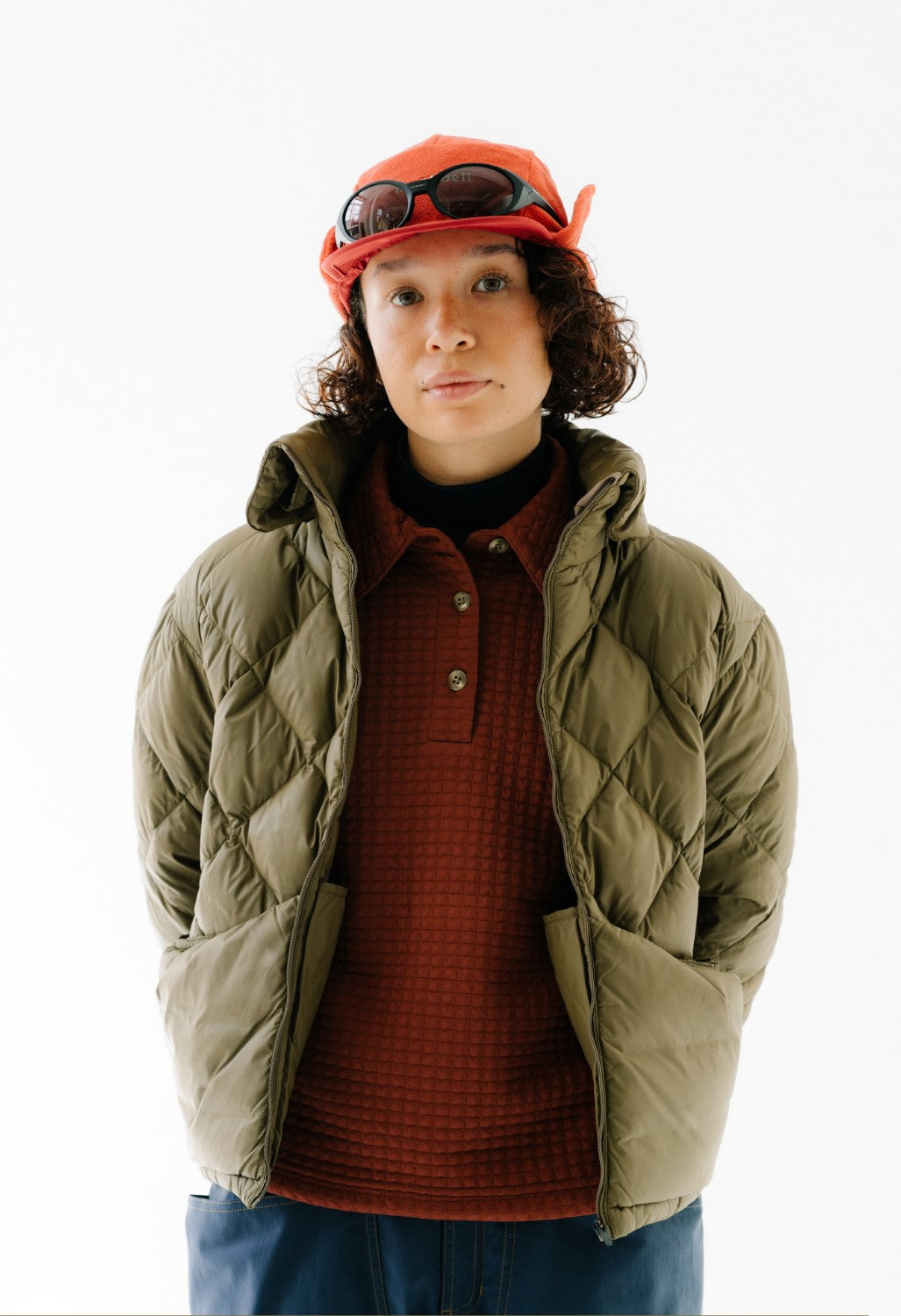 Montbell Reversible Alpine Cap - Rust