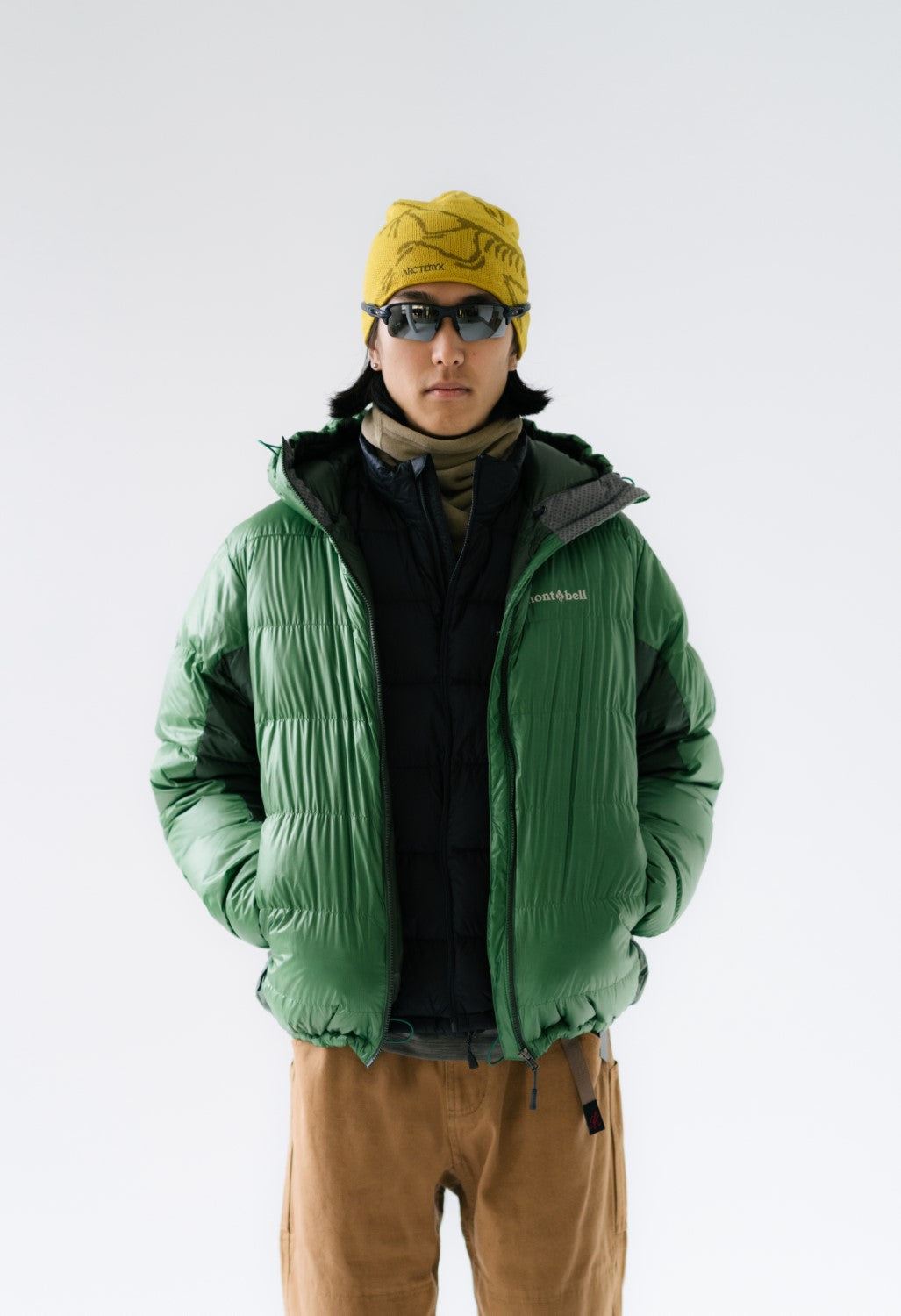 Montbell Men's Alpine Down Parka Jacket - Evergreen/Dark