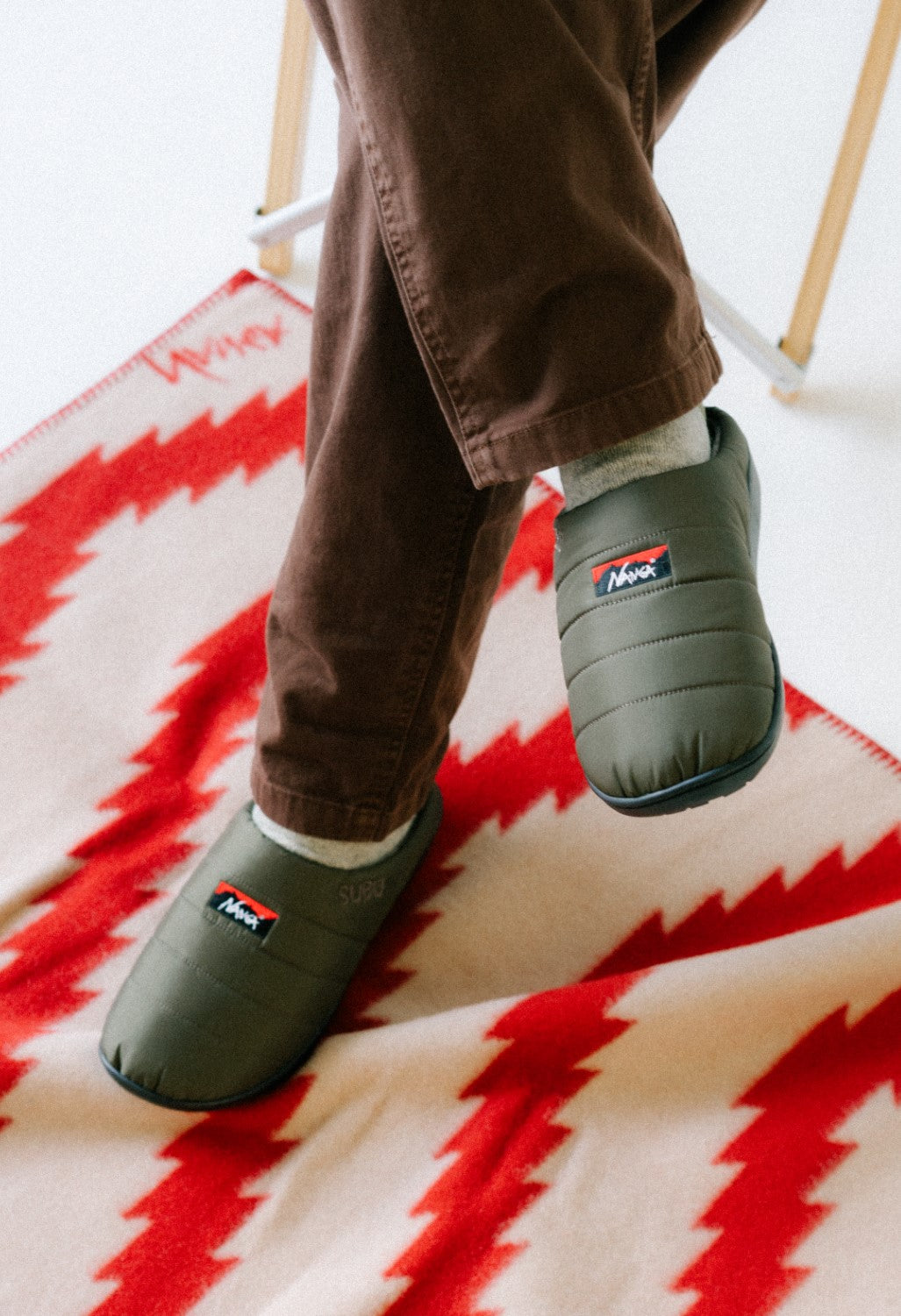 Nanga x Subu Aurora Winter Sandals - Khaki