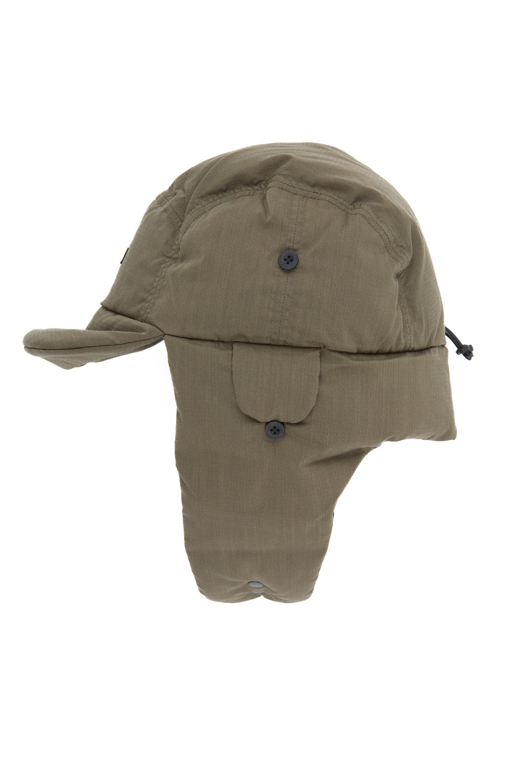 Nanga Hinoc Ripstop Down Ear Flap Cap - Army Green