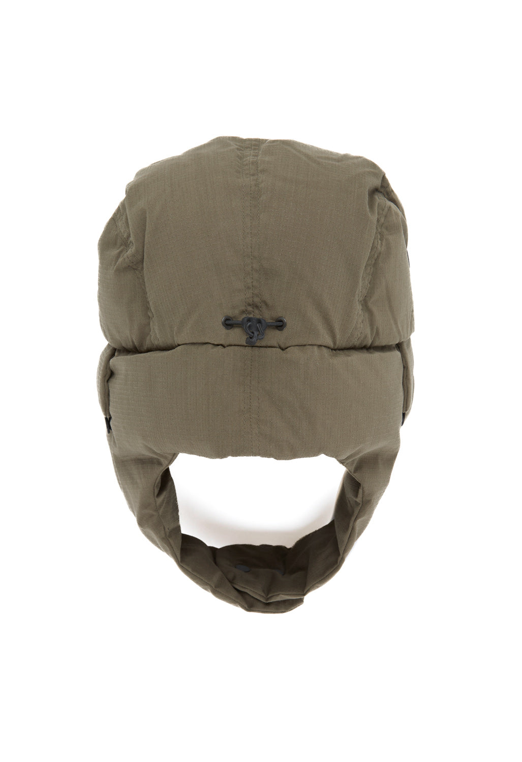 Nanga Hinoc Ripstop Down Ear Flap Cap - Army Green