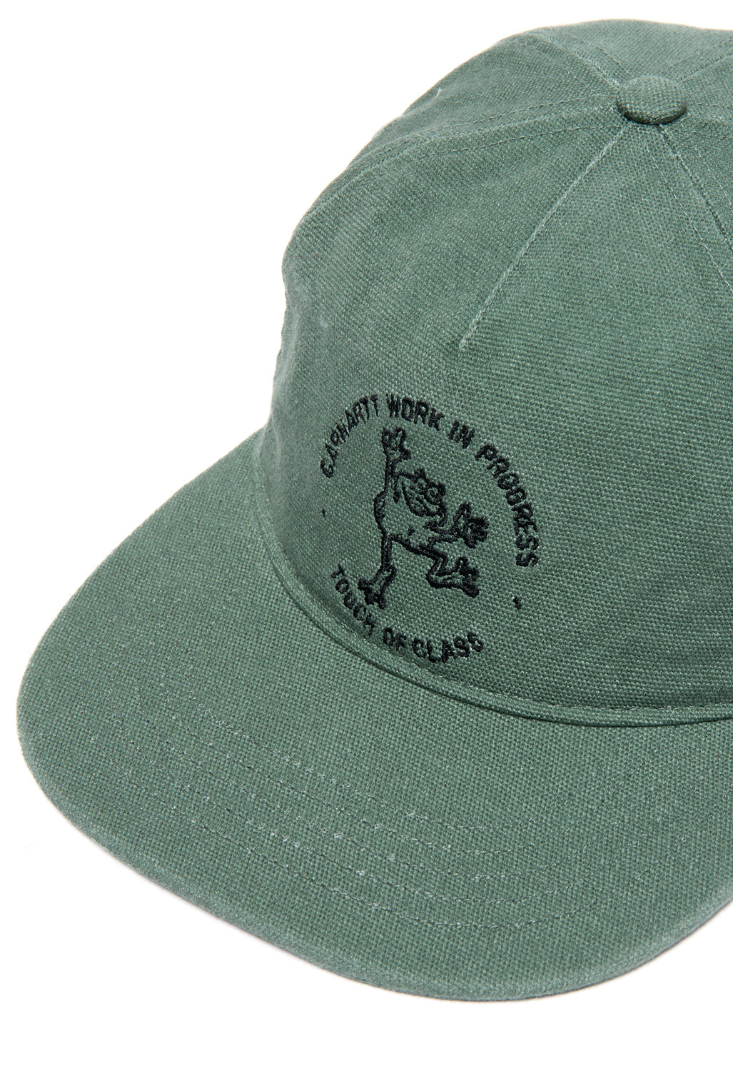 Carhartt WIP Stamp Cap - Duck Green / Black