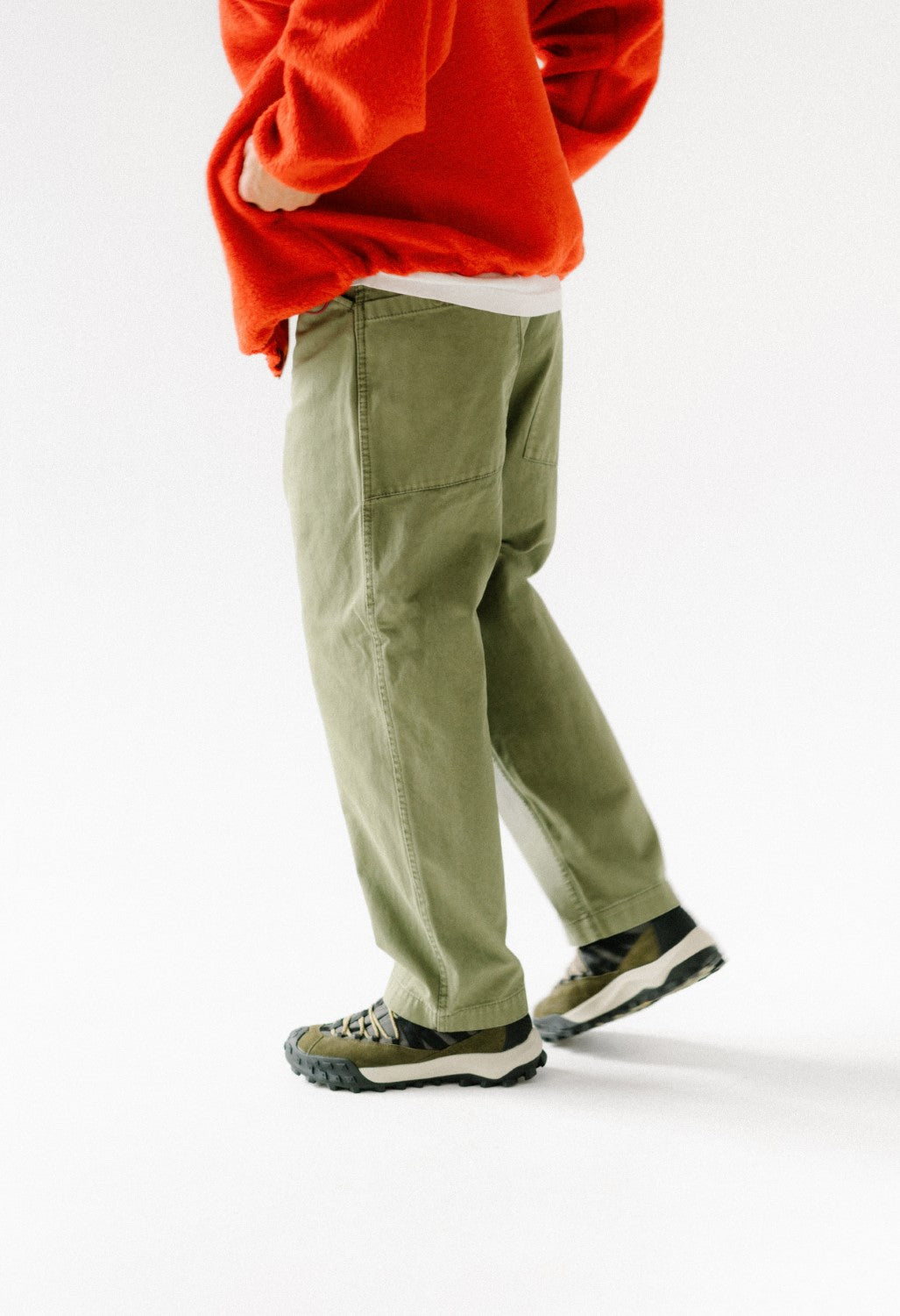 Pilgrim Surf + Supply Minimalist Salathe Pants - Olive