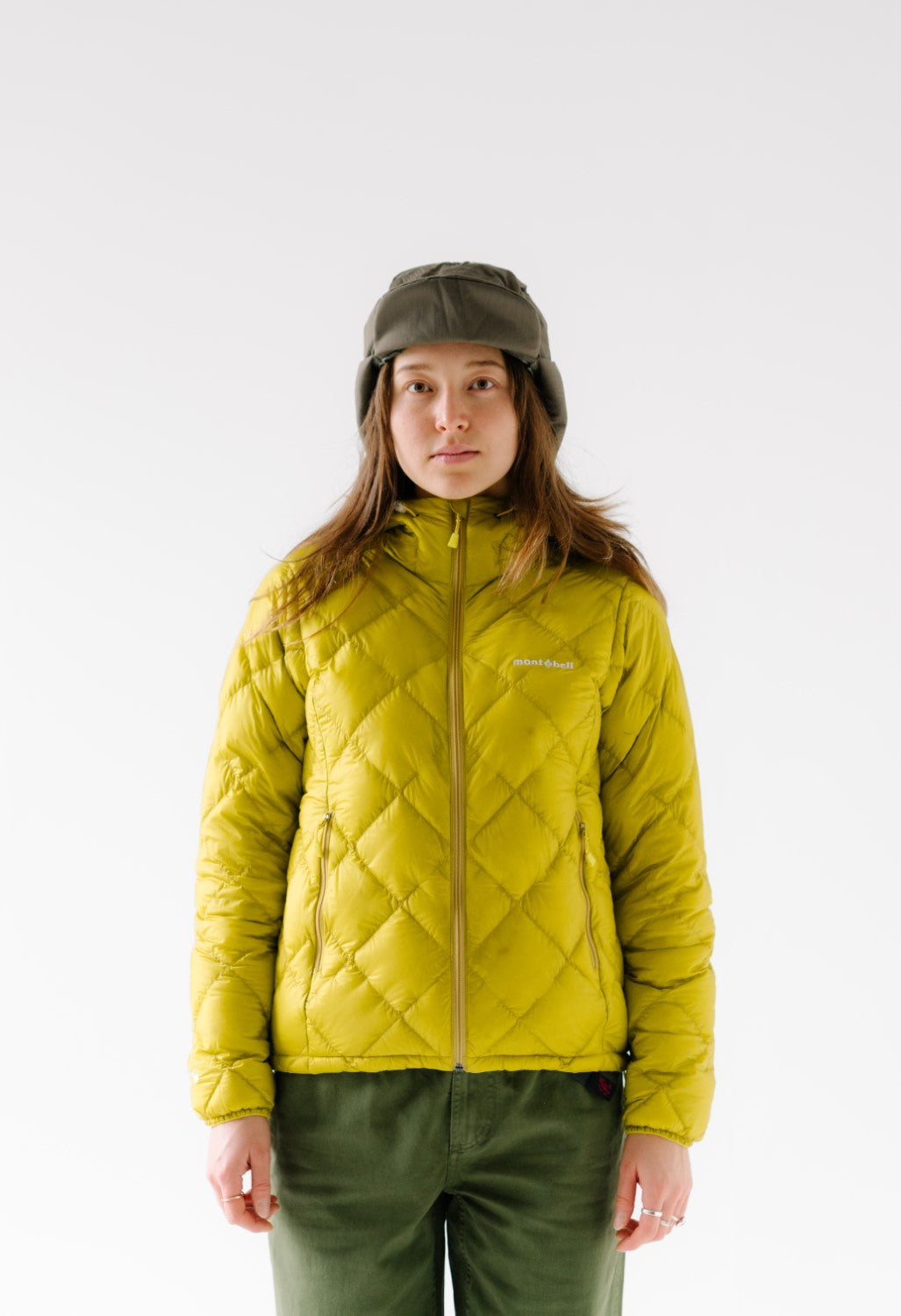 Montbell Women's Superior Down Parka Jacket - Yellow