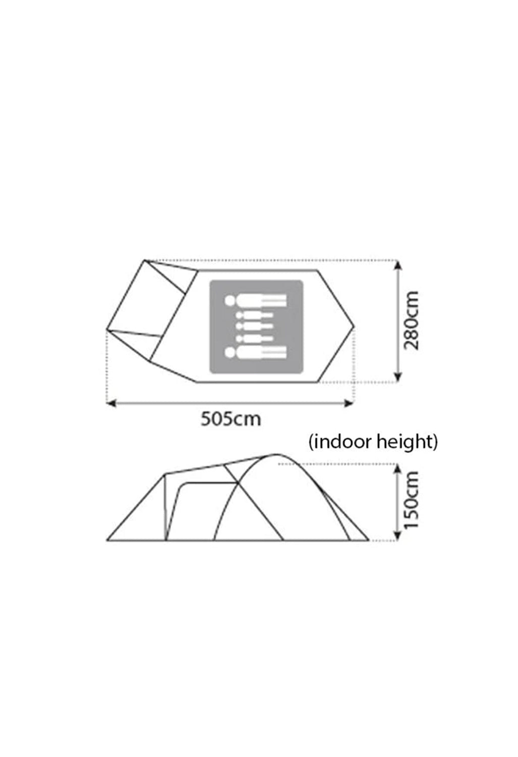 Snow Peak Amenity Dome M Tent - First Camp Rental