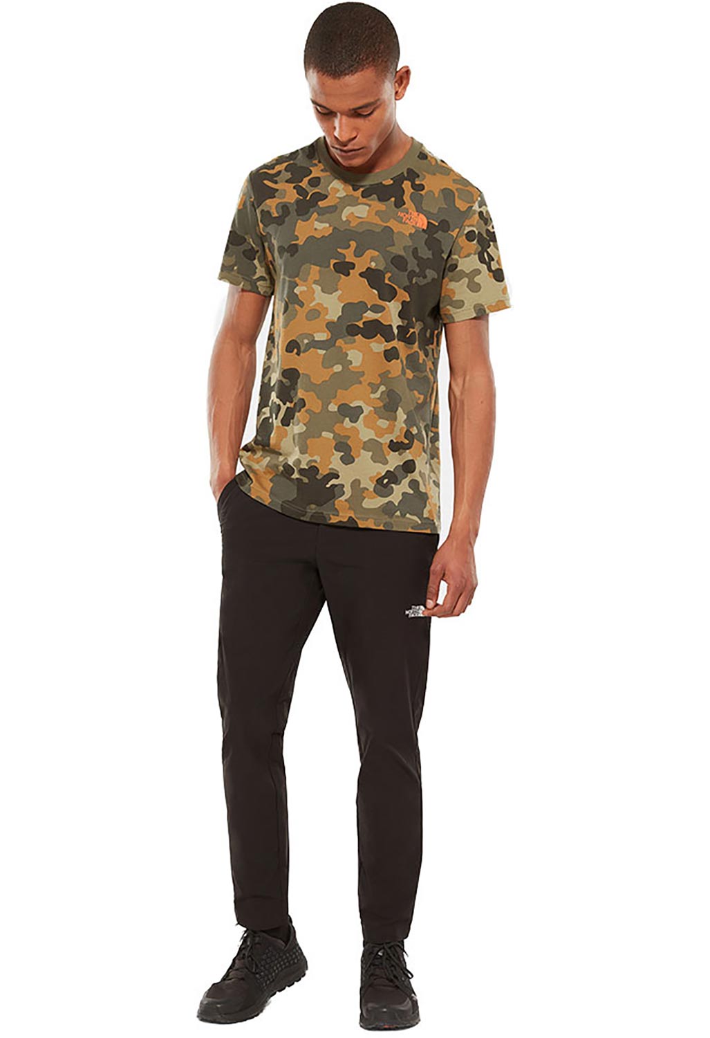 North face hot sale camo shirt