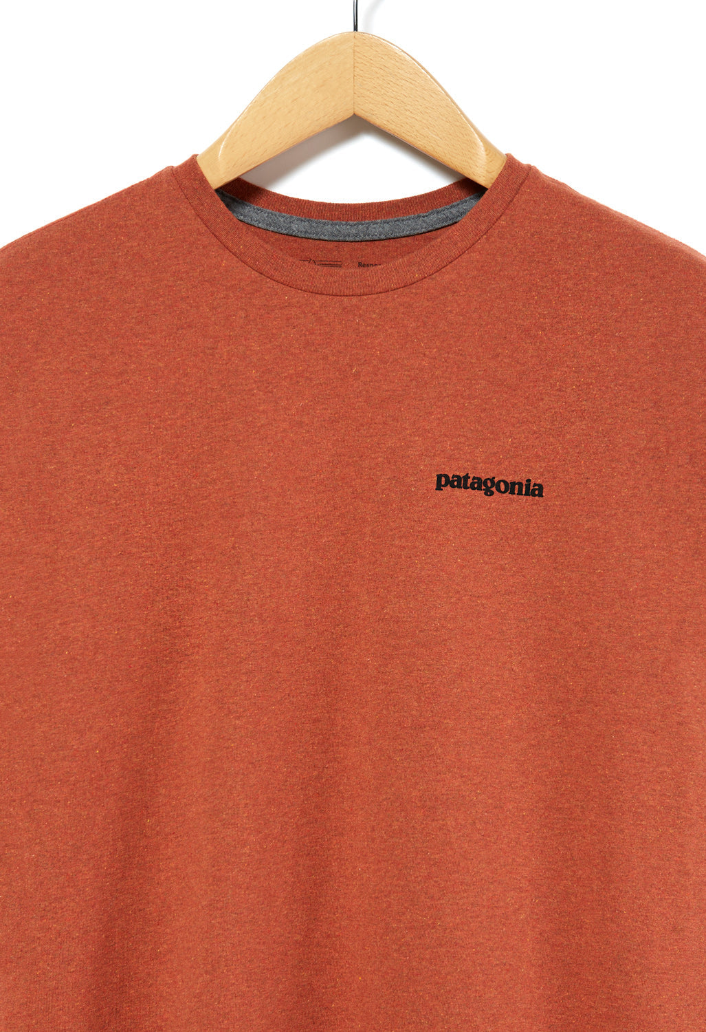 Patagonia P6 Logo Men's Long Sleeve Responsibili-Tee - Quartz