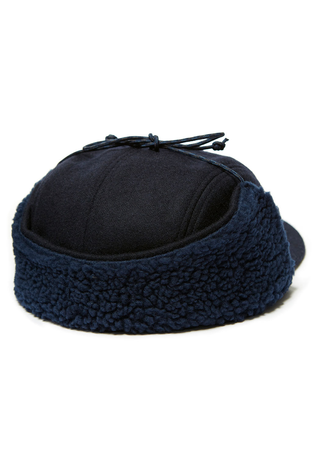 Patagonia Recycled Wool Earflap Cap - Classic Navy